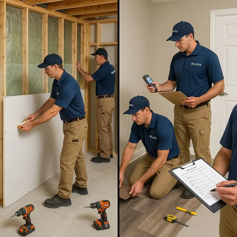 Repairs and Reconstruction process in Wisconsin Dells, WI